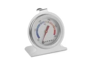 Ovn Termometer, 60x40x(H)70mm, Måleområde: +50 til +300°C, Rustfrit Stål, stk