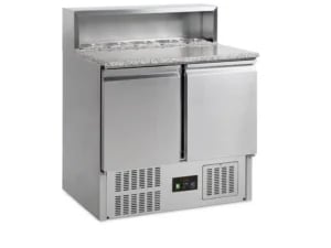 GP92 Pizzabord med Granitbordplade og Kølebrønd, 230L, 101kg