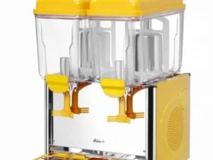 Saftdispenser 2x12L, 24L, 230V/370W, 430x430x(H)640mm, med temperaturkontrol - Billede 2