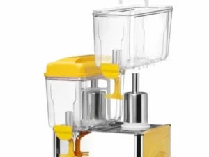 Saftdispenser 2x12L, 24L, 230V/370W, 430x430x(H)640mm, med temperaturkontrol - Billede 3