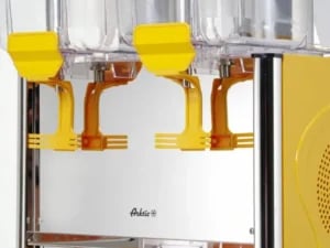 Saftdispenser 2x12L, 24L, 230V/370W, 430x430x(H)640mm, med temperaturkontrol - Billede 5