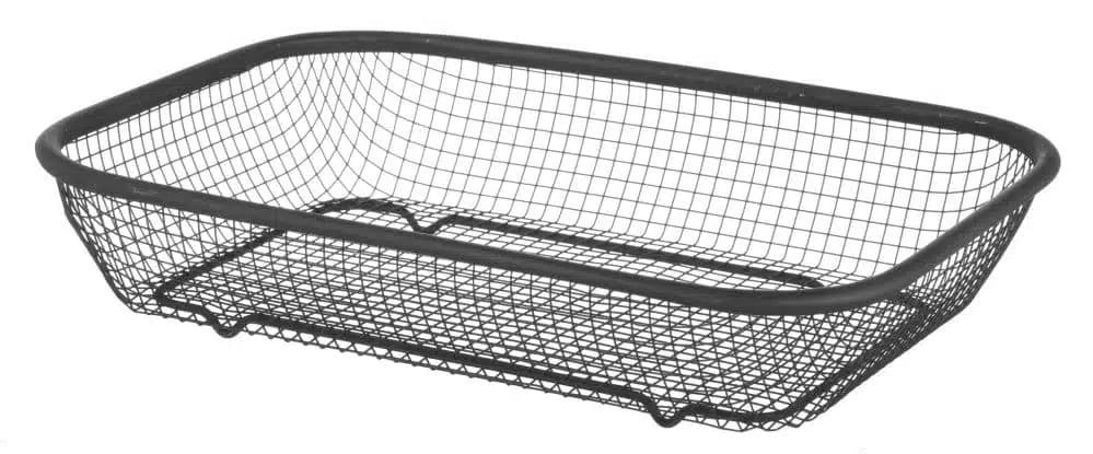Sort serveringskurv, 295x220x60mm - Billede 2