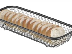 Sort serveringskurv, 310x125x55mm - Billede 3