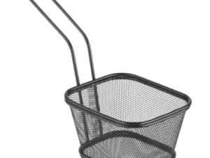 Sorte, stabelbare mini-friturekurve, 130x115x(h)80mm - ikke til madkontakt - Billede 2