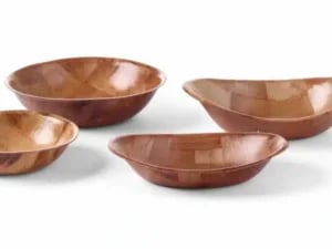 Rundt pita brød kurv, ø150x(h)38mm med hælde-låg - Billede 2