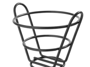Polyrattan chipskurv, ø115 x h100mm