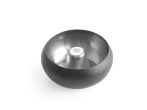 Sort askebæger i skålform, ø105x(h)58mm. - Billede 2