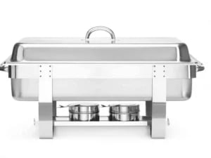 Chafing dish i rustfrit stål, 9 l