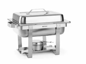 Chafing dish i rustfrit stål, 4,5 l, inkl. Brændstofholdere