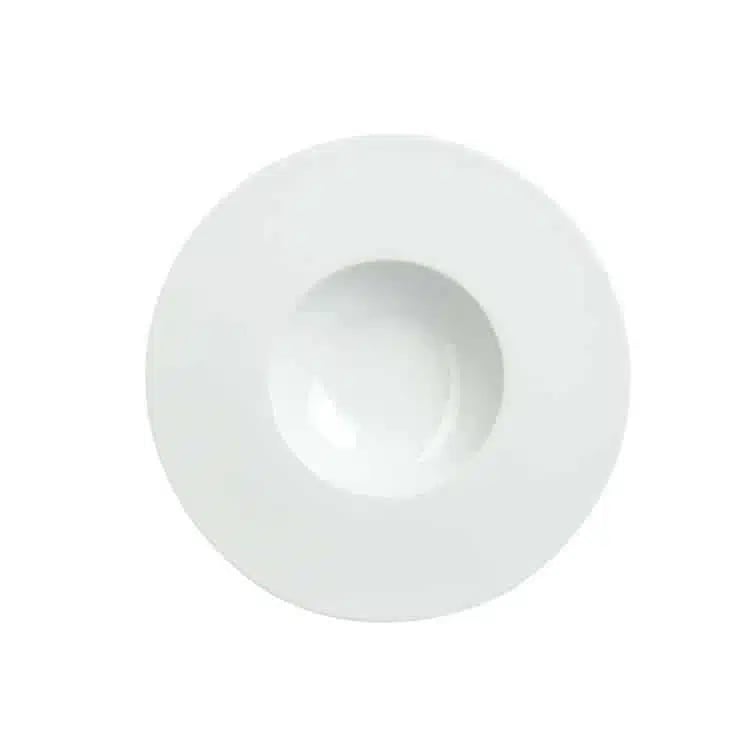 Tallerken dyb | Ø25 - Ø29cm |  - Saturno White - NovaEco Porcelæn