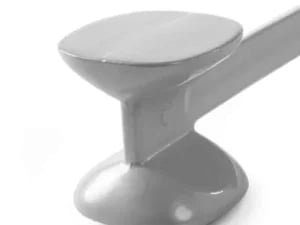Kødmørnerhammer, Hendi, (L)260mm. Fast greb. Pigget overflade til svine- og oksekød. Glatt overflade til fisk og fjerkræ. - Billede 2