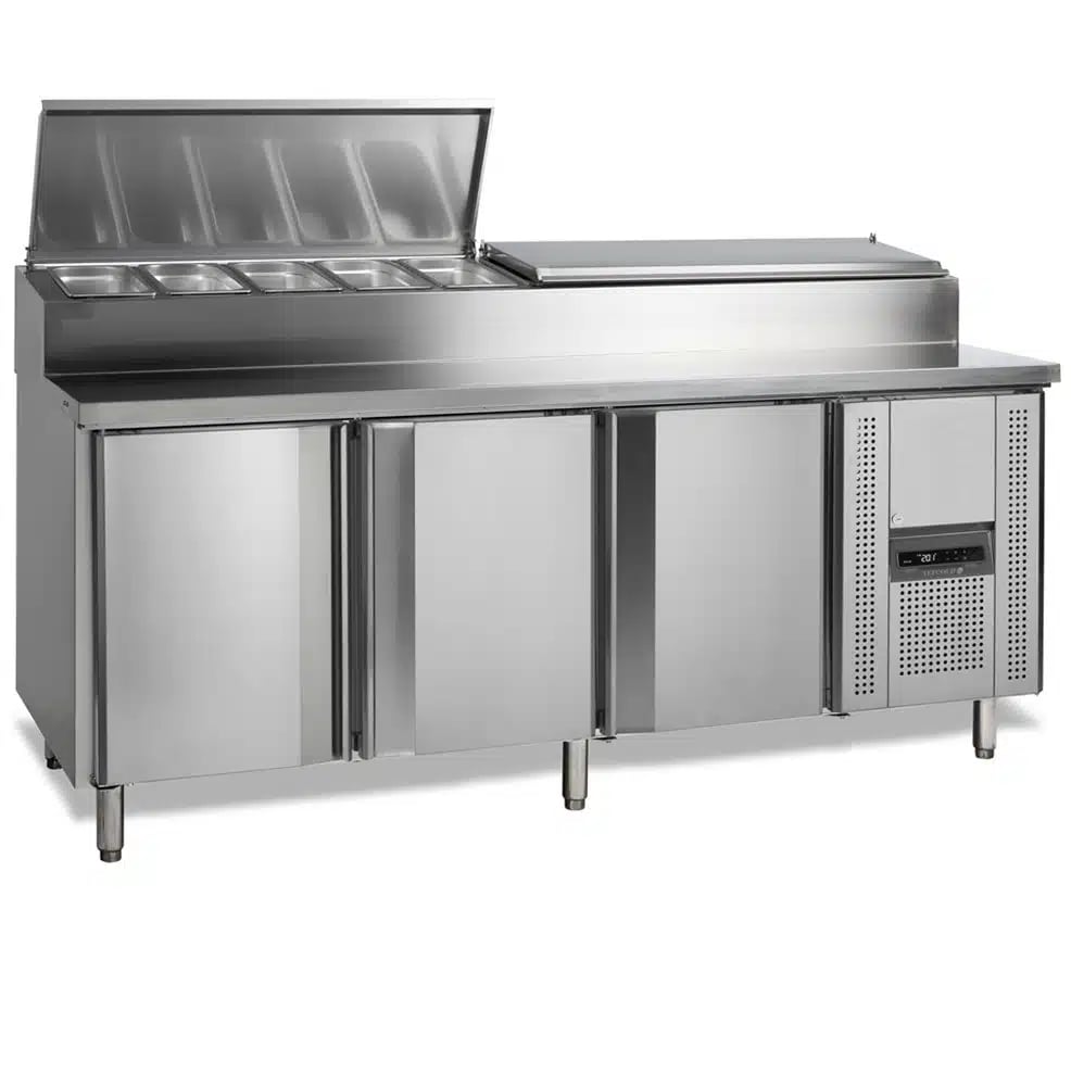 SS8300 Rustfrit Stål Sandwichbord, 497 liter