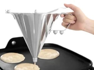 Sauce Dispenser, 1,5 liter, stål, med håndtag, 270x195x270mm - Billede 4