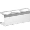 Sauceholder med 3 åbninger, ø57 mm, 229x90x78mm - kvalitetsfinish