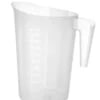 Robust og stabelbar målekande, 5l, ø210x(h)270mm