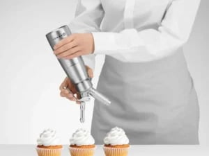 Profi line flødeskumsdispenser, 0,5l - perfekt til dessert & kaffe - Billede 3