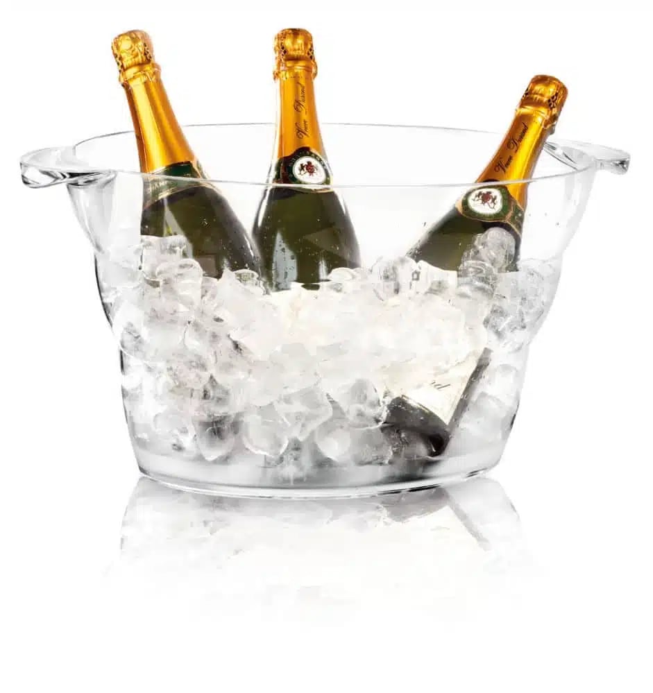 Festtønde, bar op, 470x290x(h)230mm - passer til de fleste vinflasker - Billede 2