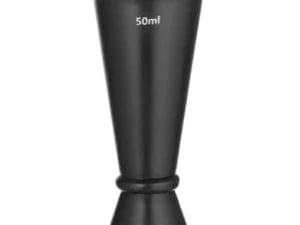Sort barup cocktailmåler, 25ml/50ml, perfekt til drinks