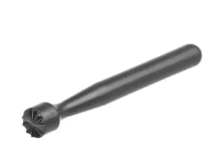 Muddler, Bar op, profileret, gitter, Sort, o34x207mm - Billede 4