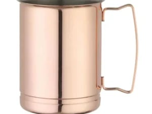 Copper cocktail & ølkrus, 0,4l, kurvet model, 3 funktioner