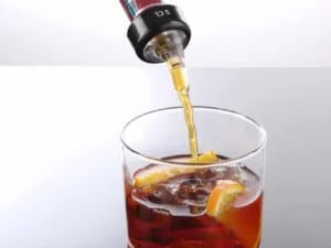 Præcisions pourer til bar, 0,05l, 2 stk. - undgå spild, rustfrit stål - Billede 2