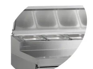 SS1435 Rustfrit Sandwichbord, 320 liter, 118 kg - Billede 2