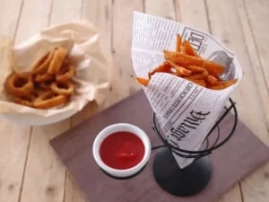 Mat sort chips holder til 3 poser, mål: 210x110x172mm - Billede 4