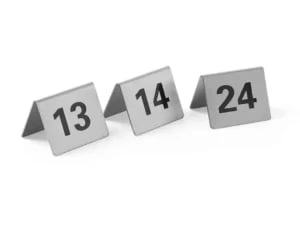 Bordstandere med numre 37-48, sæt af 12 - Billede 4