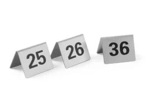 Bordstandere med numre 37-48, sæt af 12 - Billede 5