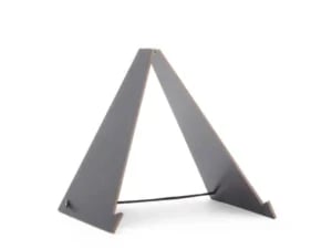 Tavle med stativ og 4 rum, træ, 400x600mm - Billede 4