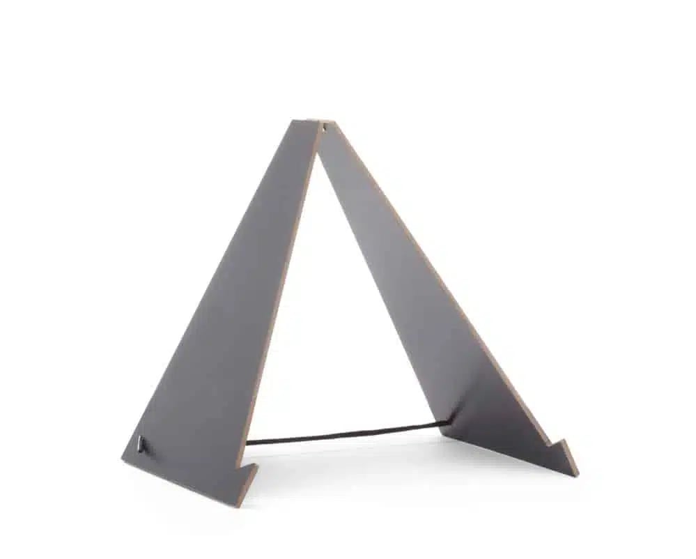 Tavle med stativ og 4 rum, træ, 400x600mm - Billede 4