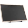 Tavle med stativ og 4 rum, træ, 400x600mm
