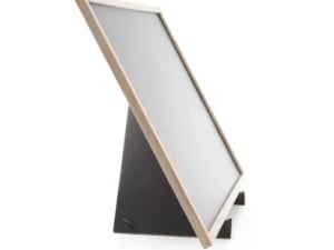 Tavle med stativ og 4 rum, træ, 400x600mm - Billede 3