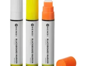 Tavletusch 15 mm, 3 stk. - hvid, orange og gul - Billede 4