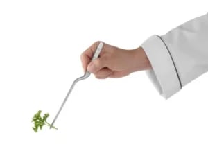 Pincet med offset design, 210mm - Billede 2