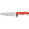 Kokkekniv HACCP, Rød, Rustfrit stål, 18 cm