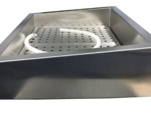 Combisteel - KNUST ISBEHOLDER INKLINERING 3/1 GN AISI 304 AFLØB PÅ DRIFTSSIDEN - Billede 2