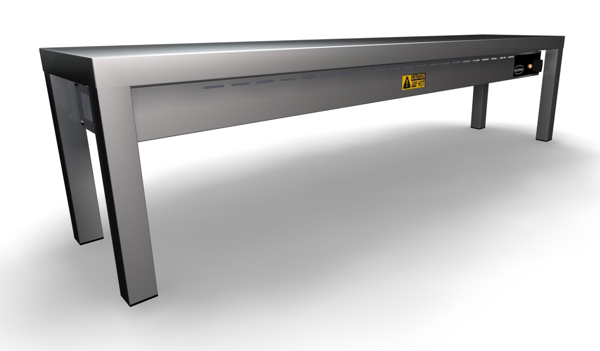Combisteel - OVERSHELF KERAMISK OPVARMET 1 NIVEAU 1400 4 VARMELEGEMER PÅ 250W - Billede 2