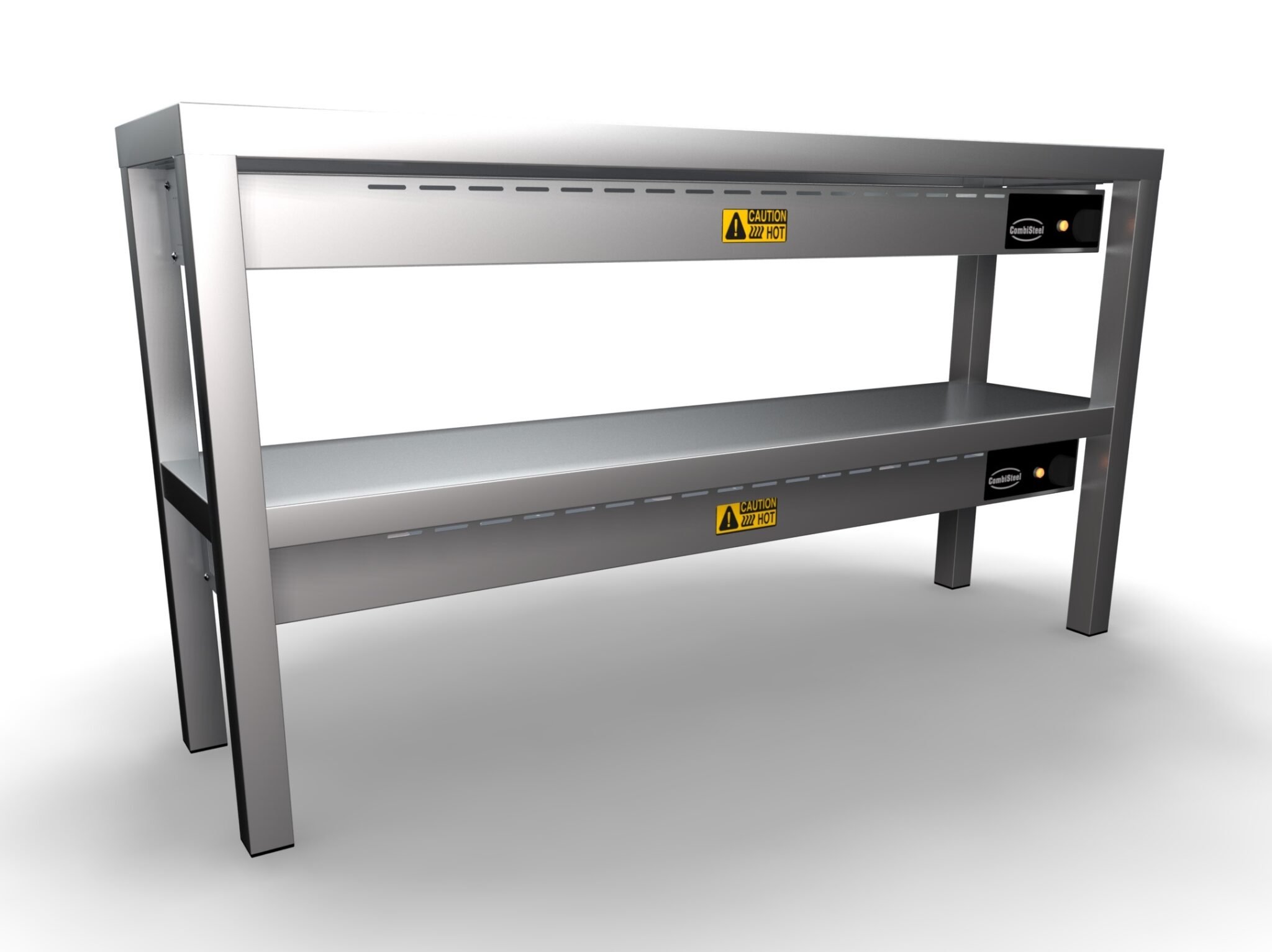 Combisteel - OVERSHELF KERAMISK OPVARMET 2 NIVEAUER 1200 6 VARMELEGEMER AF 250W - Billede 2