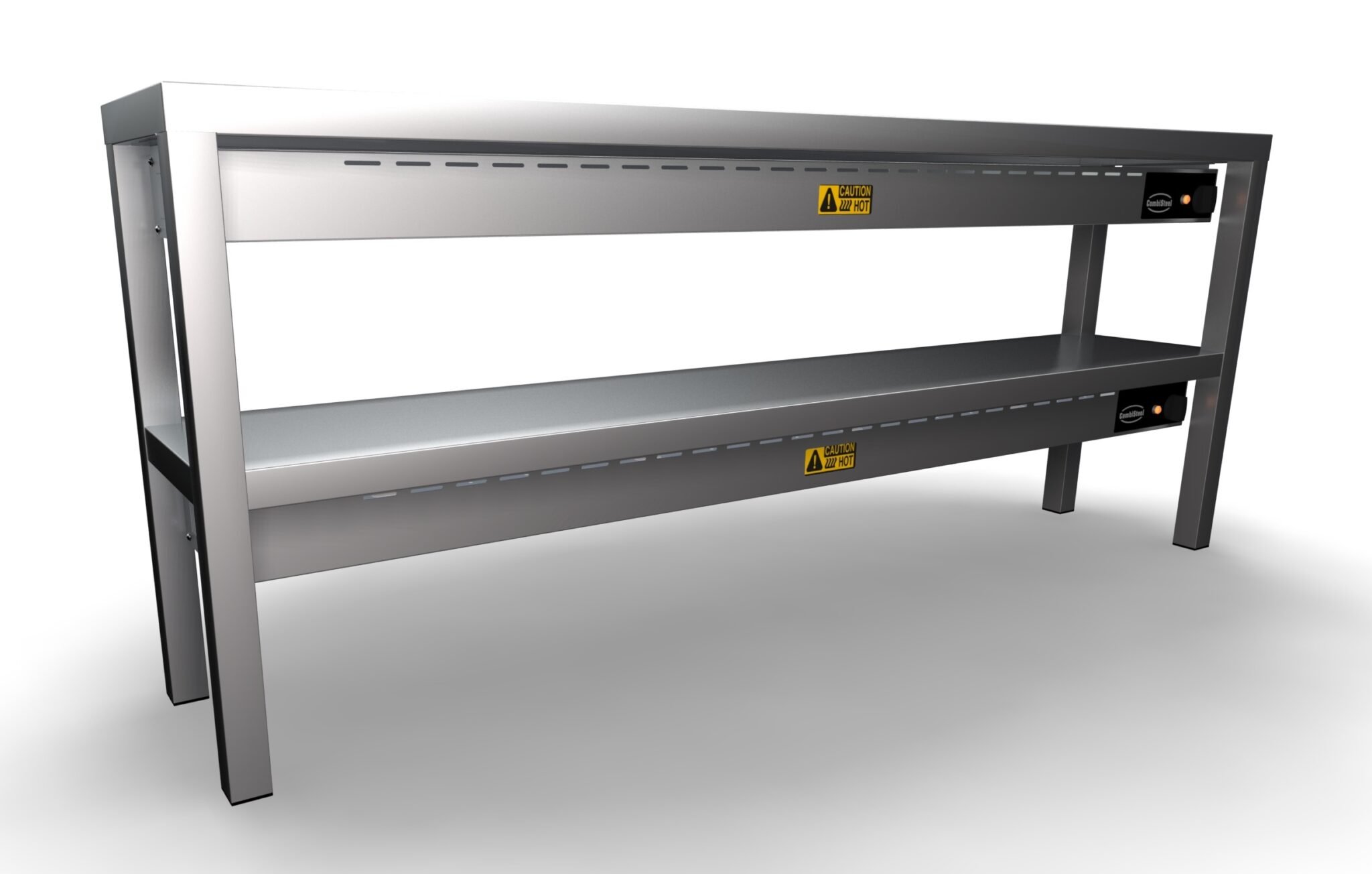 Combisteel - OVERSHELF KERAMISK OPVARMET 2 NIVEAUER 1600 8 VARMELEGEMER AF 250W - Billede 2