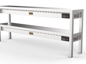 Combisteel - OVERSHELF KERAMISK OPVARMET 2 NIVEAUER 1600 8 VARMELEGEMER AF 250W