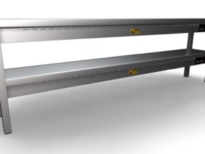 Combisteel - OVERSHELF KERAMISK OPVARMET 2 NIVEAUER 2000 12 VARMELEGEMER PÅ 250W - Billede 2