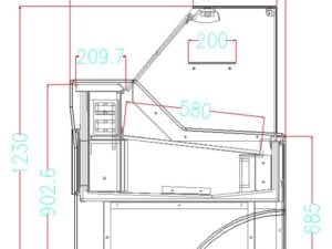 Combisteel - KOLD DISPLAY WESLEY 2.0 - Billede 3