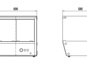 Combisteel - VARM UDSTILLING 137L - Billede 3