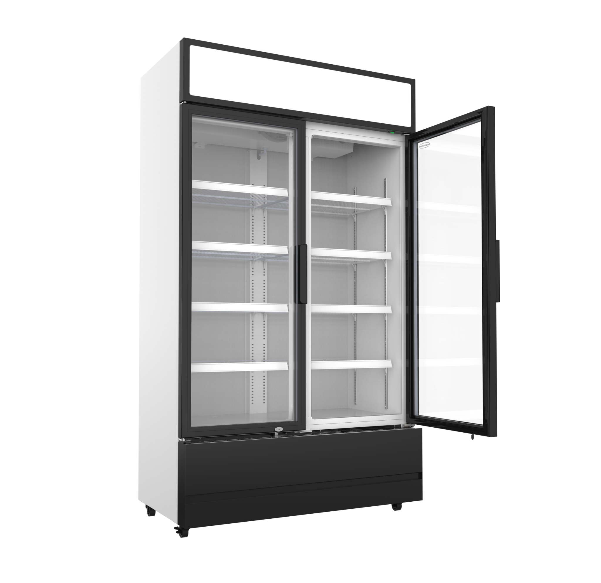 Combisteel - KØLESKAB 2 GLASDØRE FCU-750 - Billede 2