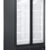 Combisteel - KØLESKAB 2 GLASDØRE SVO-1000R