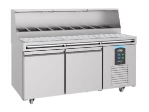 Combisteel - PIZZABORD 2 DØRE 9x 1/3GN BEHOLDER