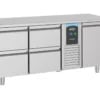 Combisteel - 700 KØLEBORD 1 DØR OG 4 SKABE MONOBLOCK ENERGI LINJE