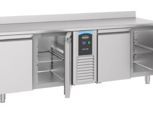 Combisteel - 700 KØLET BORDPLADE MED BAGKANT 4 DØRE MONOBLOK ENERGI LINJE - Billede 2