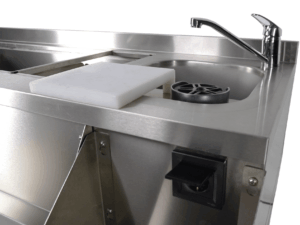 Combisteel - KØLIBENK 2 DØRE MED COCKTAIL BAR STATION - Billede 3